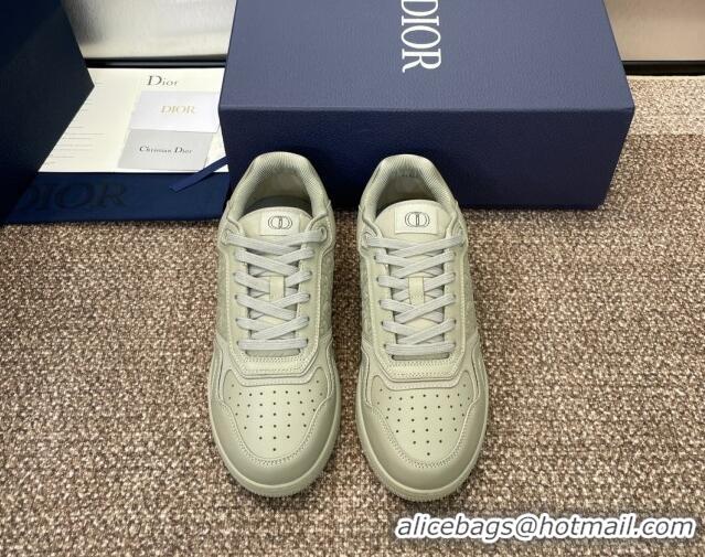 Original Cheap Dior B27 Low-Top Sneakers in Grained Calfskin Beige 7230083