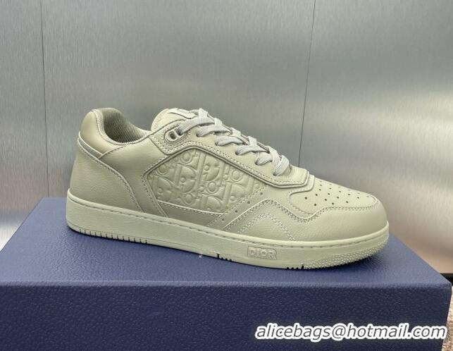 Original Cheap Dior B27 Low-Top Sneakers in Grained Calfskin Beige 7230083