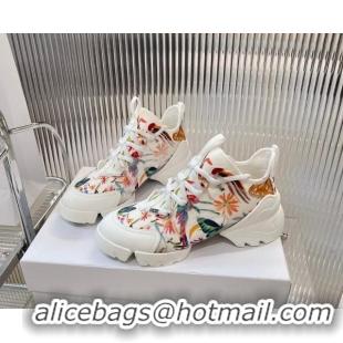 Good Looking Dior D-Connect Sneakers in Bird Printed Technical Fabric 7230086