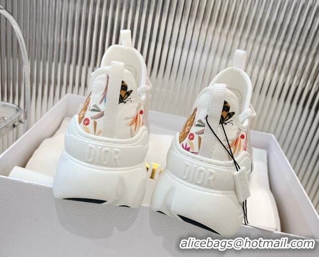 Good Looking Dior D-Connect Sneakers in Bird Printed Technical Fabric 7230086