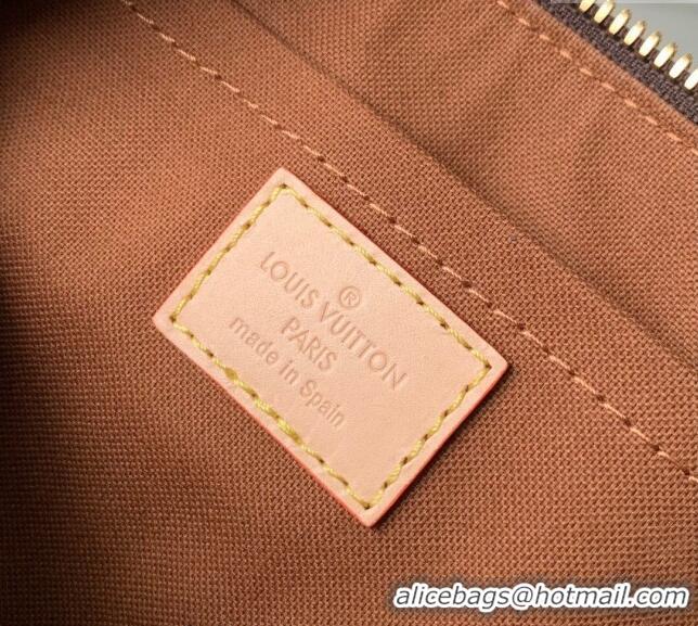 Low Price Louis Vuitton Speedy 18 LV&I Monogram Canvas Bag with Charm M46970 Brown 2024