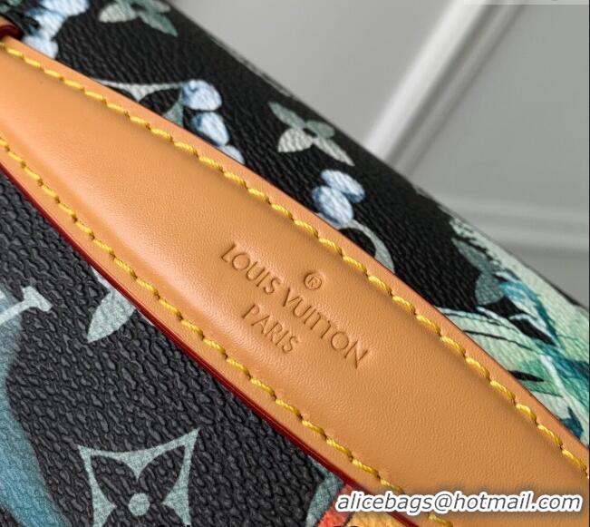 Cheapest Louis Vuitton Rush Bumbag Belt Bag in Monogram Surfin' Canvas M24987 Sky Blue 2024