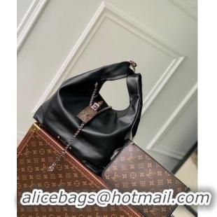 Shop Discount Louis Vuitton Atlantis MM Tote Bag in Calfskin M11266 Black 2024