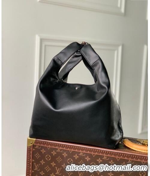 Shop Discount Louis Vuitton Atlantis MM Tote Bag in Calfskin M11266 Black 2024