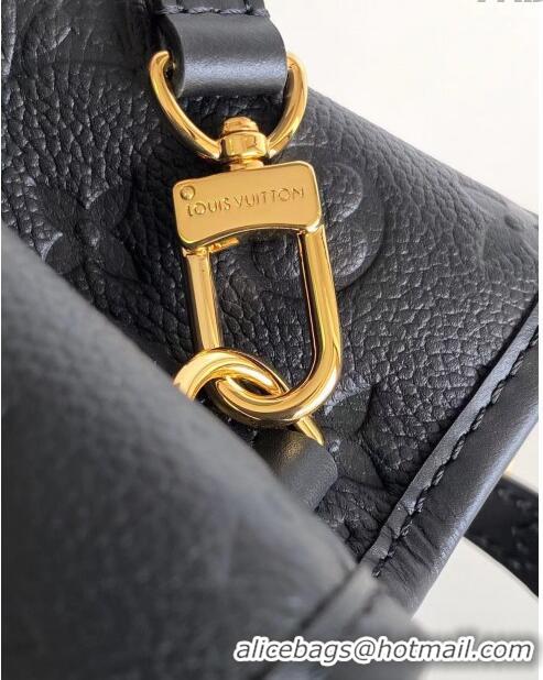 Most Popular Louis Vuitton Babylone Tote PM bag in Monogram Empreinte Leather M11393 Black 2024