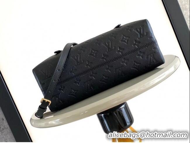 Most Popular Louis Vuitton Babylone Tote PM bag in Monogram Empreinte Leather M11393 Black 2024