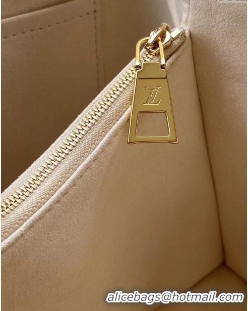 Famous Brand Louis Vuitton Babylone Tote PM bag in Monogram Empreinte Leather M11394 White 2024