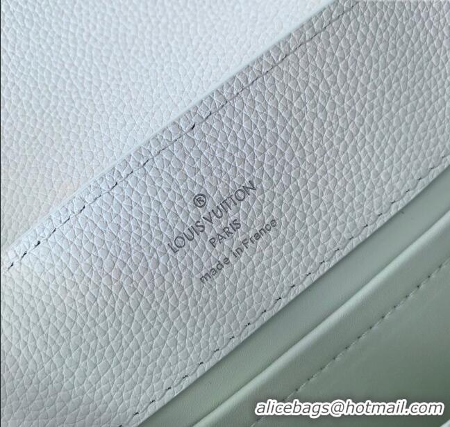 Promotional Louis Vuitton East West Capucines BB Bag in Taurillon Leather M24666 White 2024