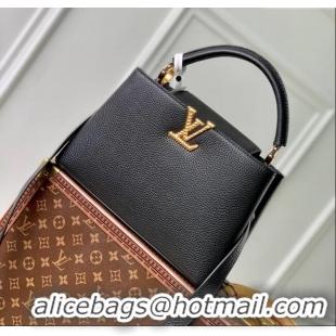 Trendy Design Louis Vuitton Capucines MM Bag in Taurillon Leather M24673 Black 2024