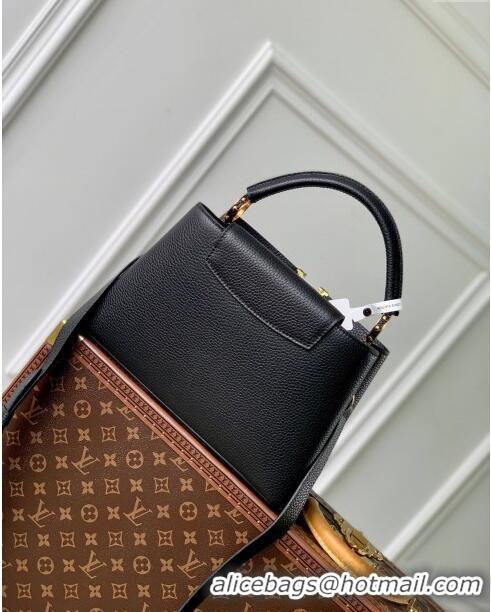 Trendy Design Louis Vuitton Capucines MM Bag in Taurillon Leather M24673 Black 2024