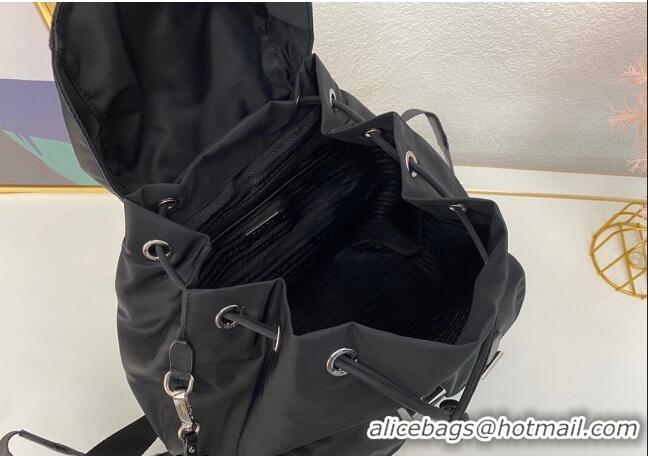 Buy Inexpensive Prada Medium Nylon Backpack 1BZ811 Black 2023