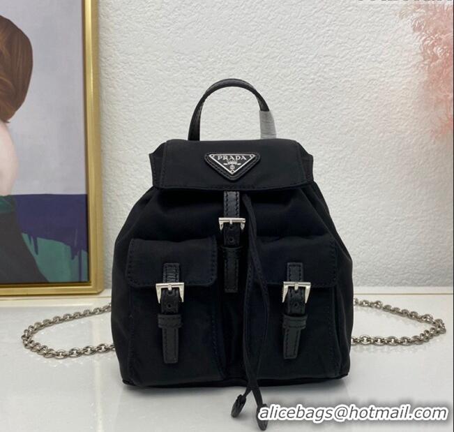 Unique Grade Prada Re-Nylon Mini Backpack 1BH029 Black 2023