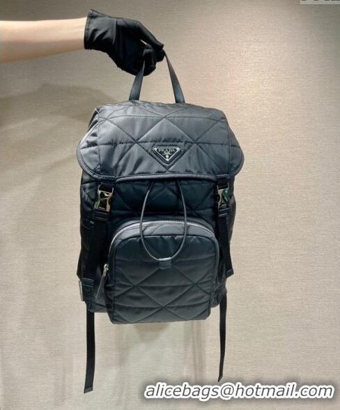 Market Sells Prada Re-Nylon backpack bag 1BZ039 Black 2024