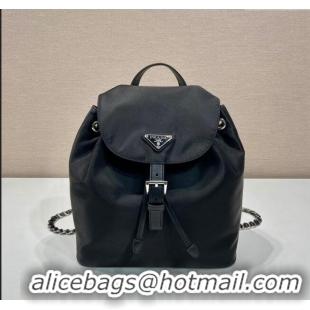 Classic Inexpensive Prada Nylon Small Backpack Bag 1BZ831 Black 2024