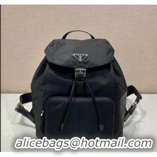 Buy Discount Prada Nylon Medium Backpack Bag 1BZ832 Black 2024