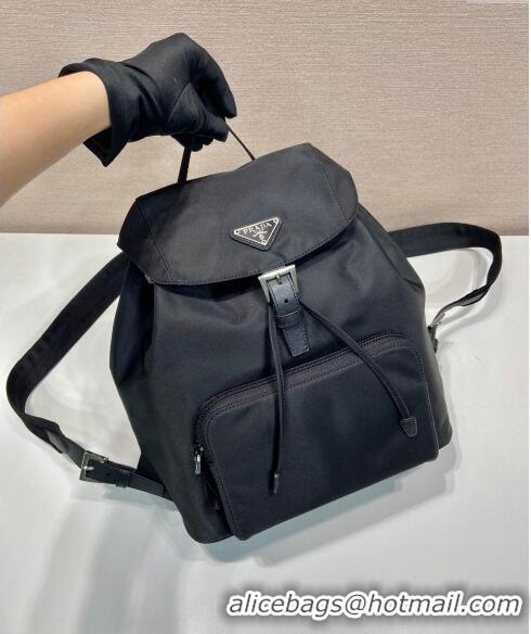 Buy Discount Prada Nylon Medium Backpack Bag 1BZ832 Black 2024