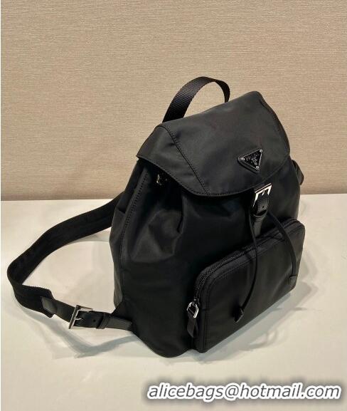 Buy Discount Prada Nylon Medium Backpack Bag 1BZ832 Black 2024