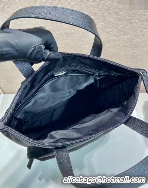 Most Popular Prada Mens Nylon Bakcpacks Bag 2VG098 Black 2024