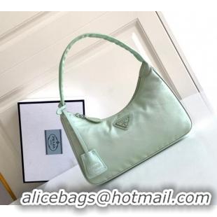 Spot Bulk Prada Re-Nylon Re-Edition 2000 Mini Bag 1NE515 Light Green 2023