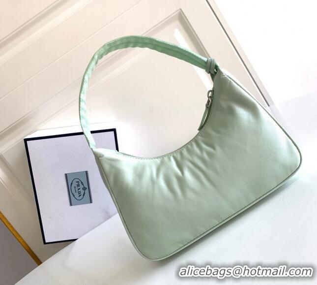 Spot Bulk Prada Re-Nylon Re-Edition 2000 Mini Bag 1NE515 Light Green 2023