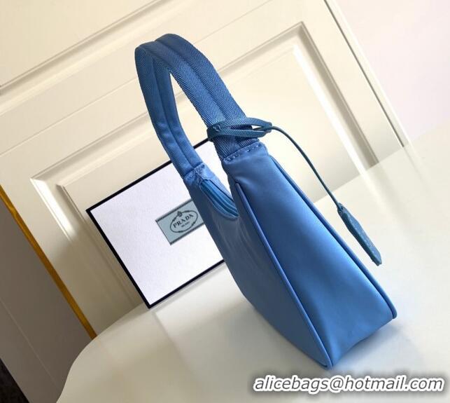 Best Price Prada Re-Nylon Re-Edition 2000 Mini Bag 1NE515 Light Blue 2023