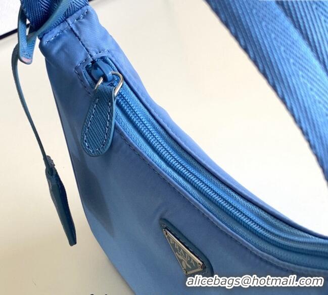 Best Price Prada Re-Nylon Re-Edition 2000 Mini Bag 1NE515 Light Blue 2023