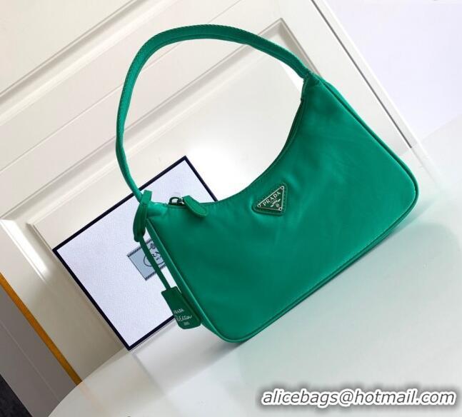 New Product Prada Re-Nylon Re-Edition 2000 Mini Bag 1NE515 Green 2023