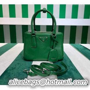 Market Sells Prada Galleria Nappa Leather Mini Bag 1BA906 Green 2023