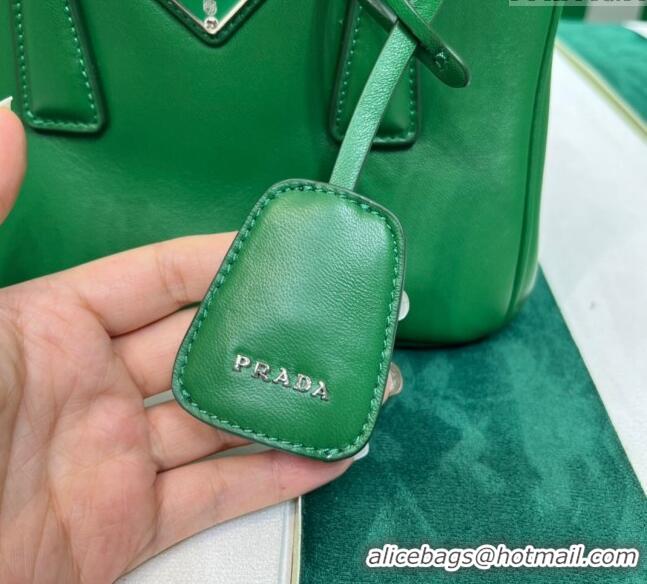 Market Sells Prada Galleria Nappa Leather Mini Bag 1BA906 Green 2023