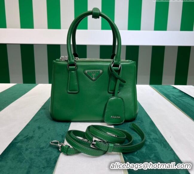 Market Sells Prada Galleria Nappa Leather Mini Bag 1BA906 Green 2023