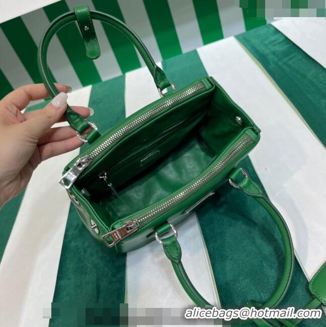 Market Sells Prada Galleria Nappa Leather Mini Bag 1BA906 Green 2023