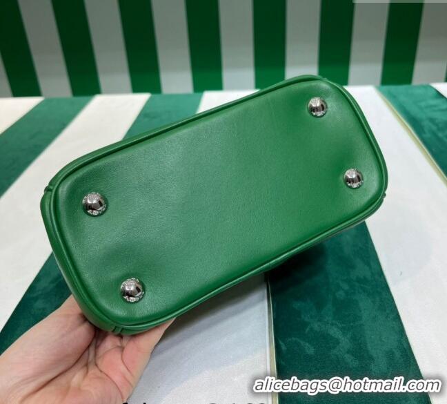 Market Sells Prada Galleria Nappa Leather Mini Bag 1BA906 Green 2023