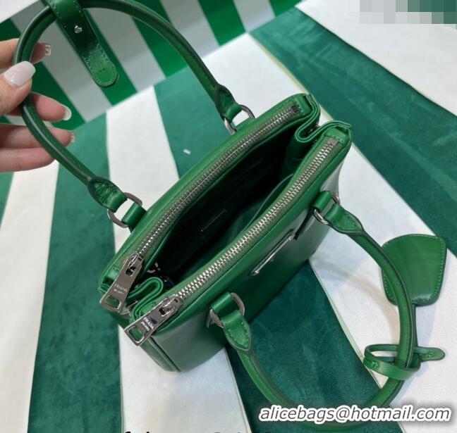 Market Sells Prada Galleria Nappa Leather Mini Bag 1BA906 Green 2023