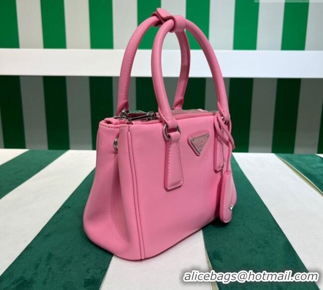 Inexpensive Prada Galleria Nappa Leather Mini Bag 1BA906 Pink 2023