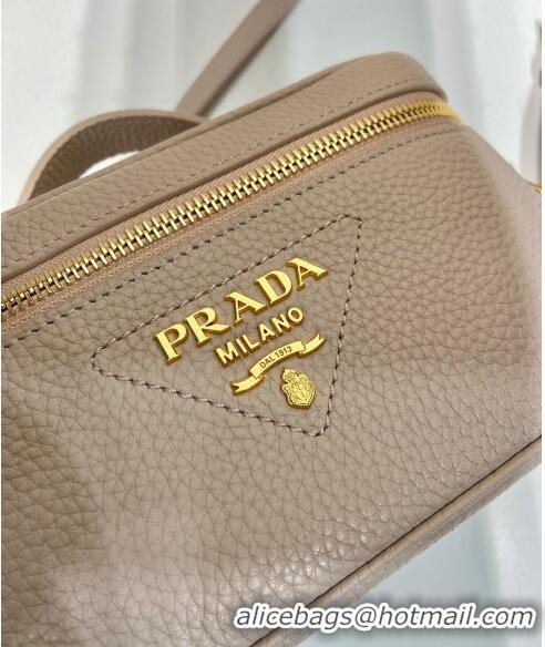 Buy Classic Prada Leather Mini Bag 1BH202 Water Lily Pink 2023