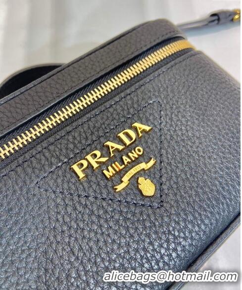 New Stylish Prada Leather Mini Bag 1BH202 Black 2023