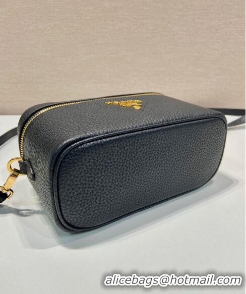 New Stylish Prada Leather Mini Bag 1BH202 Black 2023