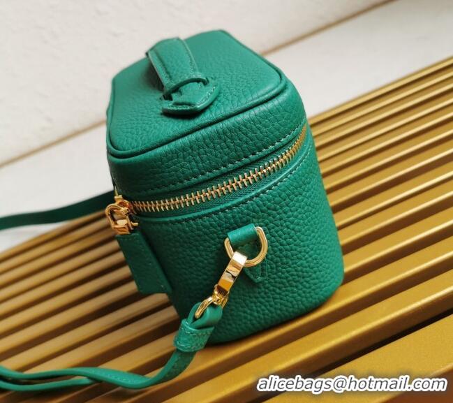 Fashion Luxury Prada Leather Mini Bag 1BH202 Green 2023