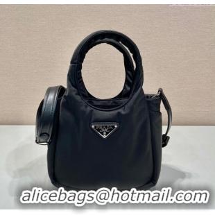 Classic Specials Prada Soft Padded Re-Nylon Mini Bag 1BA359 Black 2023