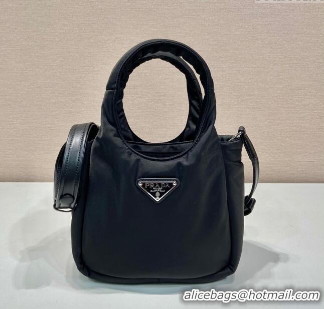 Classic Specials Prada Soft Padded Re-Nylon Mini Bag 1BA359 Black 2023