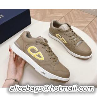 Perfect DIOR AND STONE ISLAND B57 Low-Top Sneakers in Smooth Calfskin Grey 905015