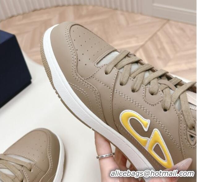 Perfect DIOR AND STONE ISLAND B57 Low-Top Sneakers in Smooth Calfskin Grey 905015