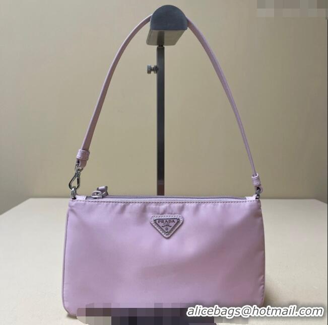 Luxurious Cheap Prada Re-Nylon mini bag 1NI545 Pink 2023