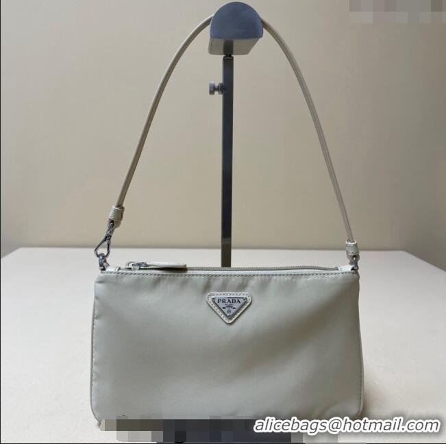 Buy Inexpensive Prada Re-Nylon mini bag 1NI545 Grey 2023