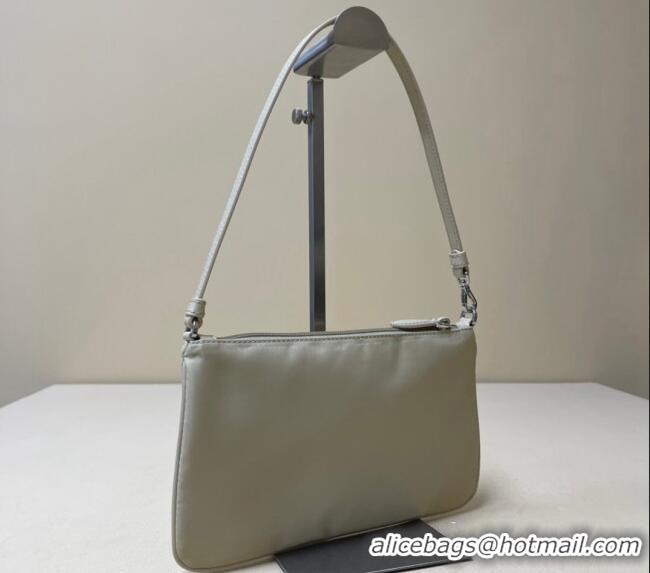 Buy Inexpensive Prada Re-Nylon mini bag 1NI545 Grey 2023