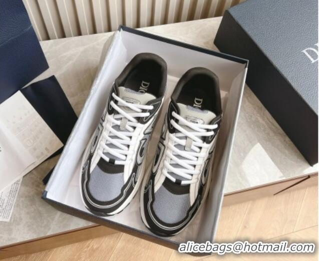 Best Product Dior B30 Sneakers in CD Mesh and Technical Fabric Black/Grey 905030