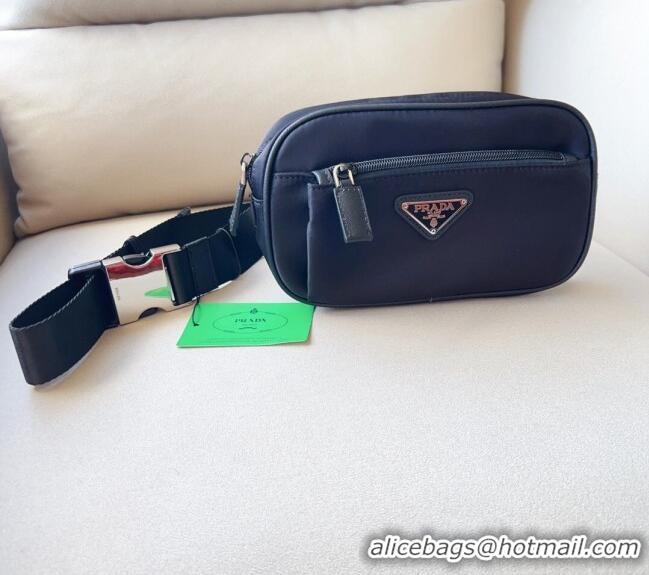 Grade Design Prada Nylon Belt Bag 0629 Black 2023