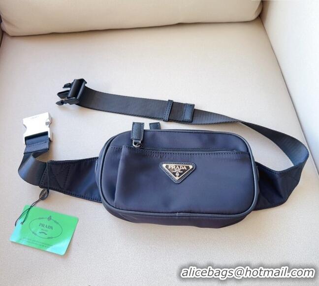 Grade Design Prada Nylon Belt Bag 0629 Black 2023