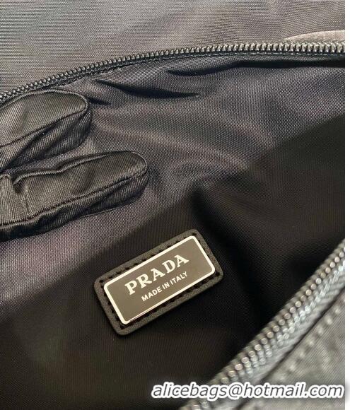 Super Quality Prada Re-Nylon and leather belt bag 2VH174 Black 2024