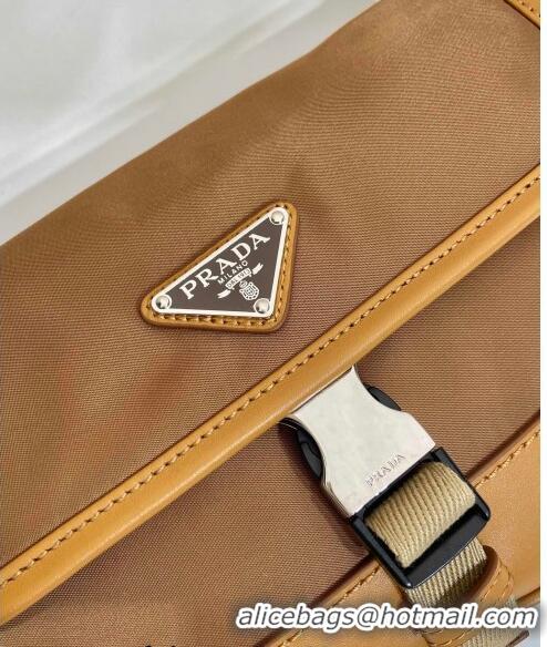 Trendy Design Prada Re-Nylon and leather belt bag 2VH176 Cork Beige 20244